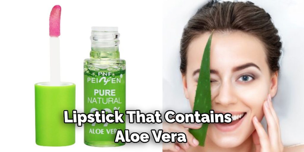 Lipstick That Contains  Aloe Vera