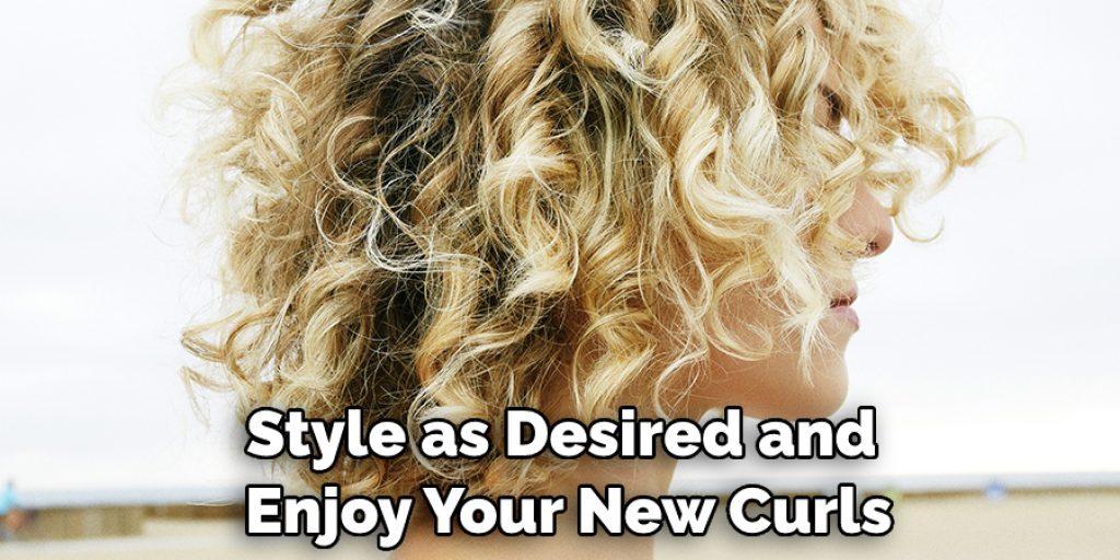 Style as Desired and  Enjoy Your New Curls