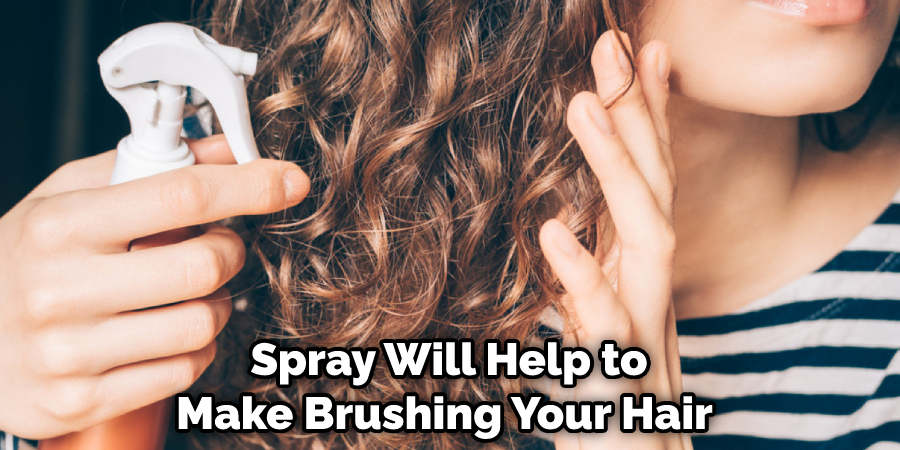 Spray Will Help to Make Brushing Your Hair 