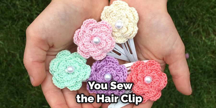  You Sew the Hair Clip