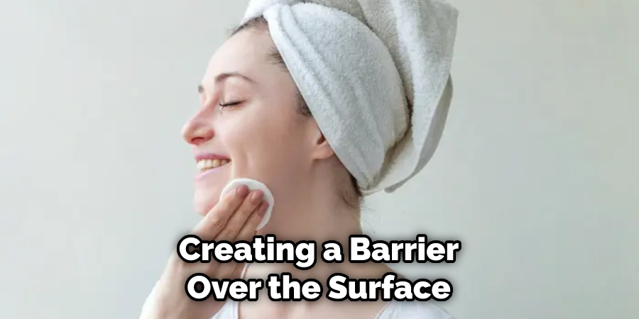 Creating a Barrier Over the Surface