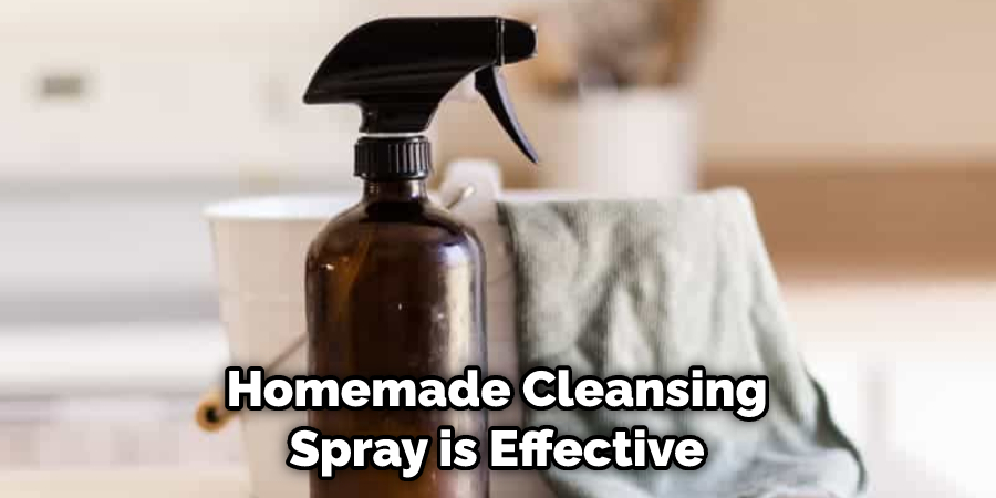 Homemade Cleansing Spray is Effective