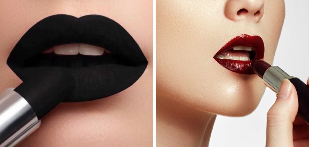 How to Wear Dark Lipstick