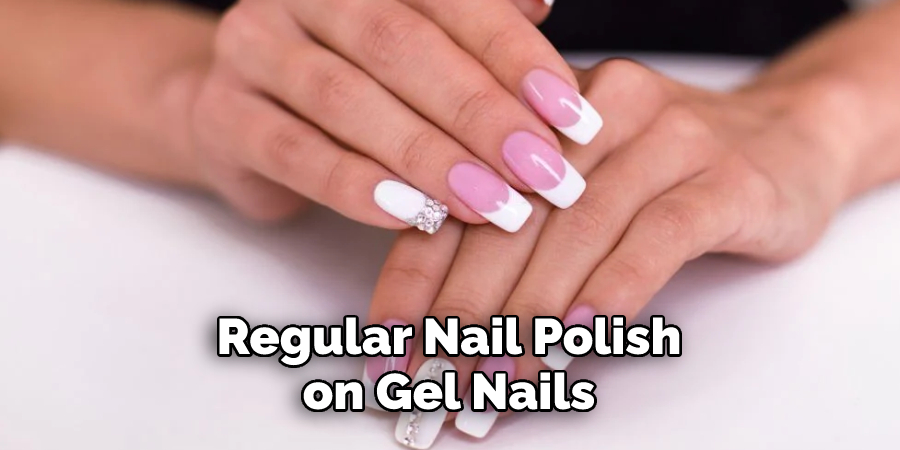 Regular Nail Polish on Gel Nails