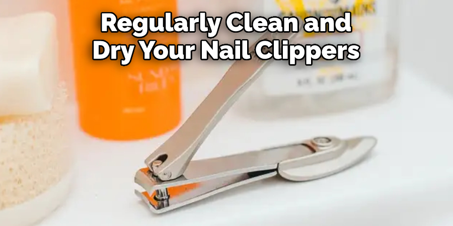 Regularly Clean and Dry Your Nail Clippers