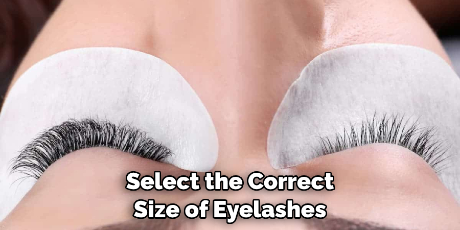 Select the Correct Size of Eyelashes