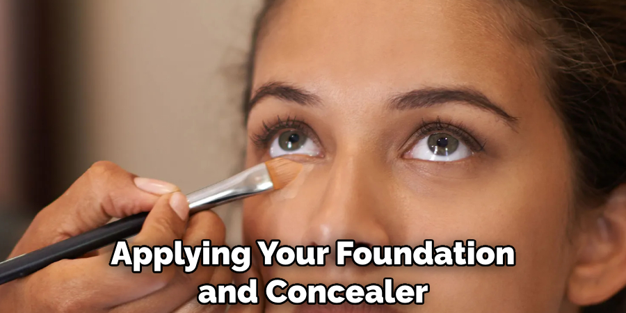 Applying Your Foundation and Concealer