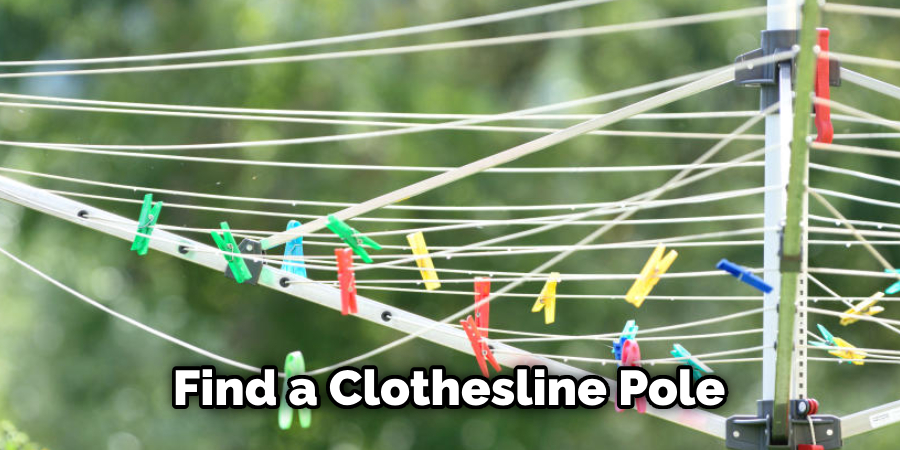 Find a Clothesline Pole