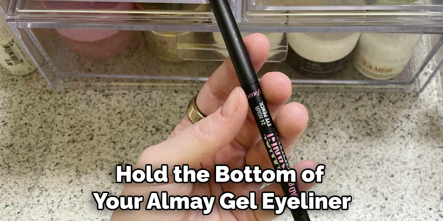 Hold the Bottom of Your Almay Gel Eyeliner