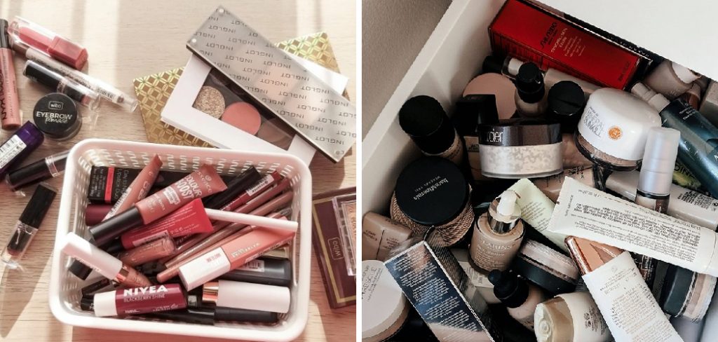 How to Declutter Makeup