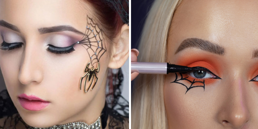 How to Do Spider Web Eyeliner