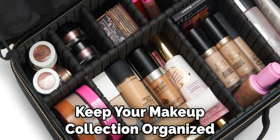 Keep Your Makeup Collection Organized