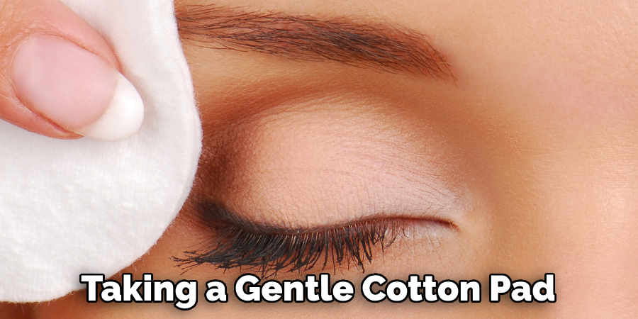 Taking a Gentle Cotton Pad