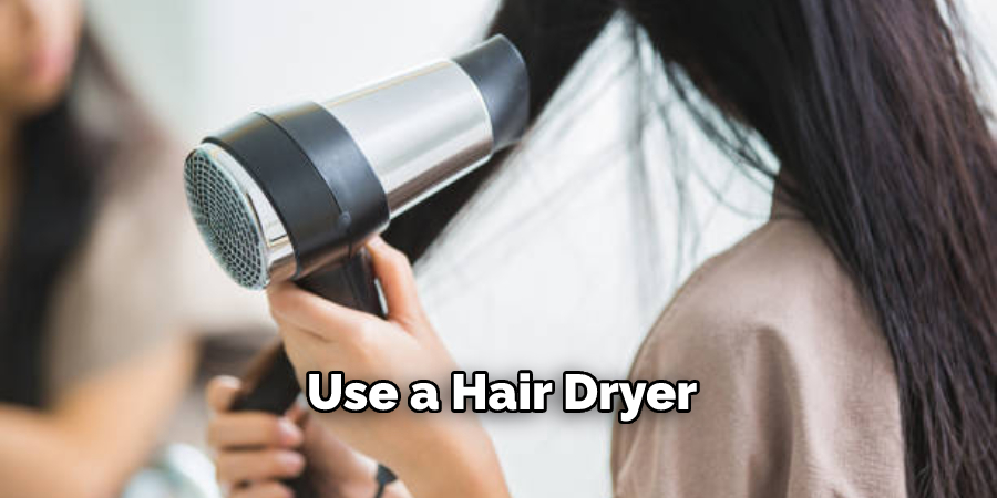 Use a Hair Dryer