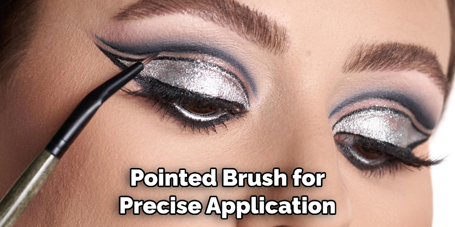 Pointed Brush for Precise Application