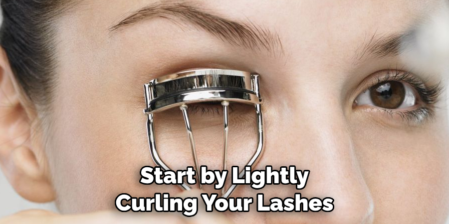 Start by Lightly Curling Your Lashes