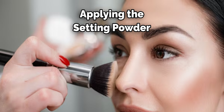 Applying the Setting Powder