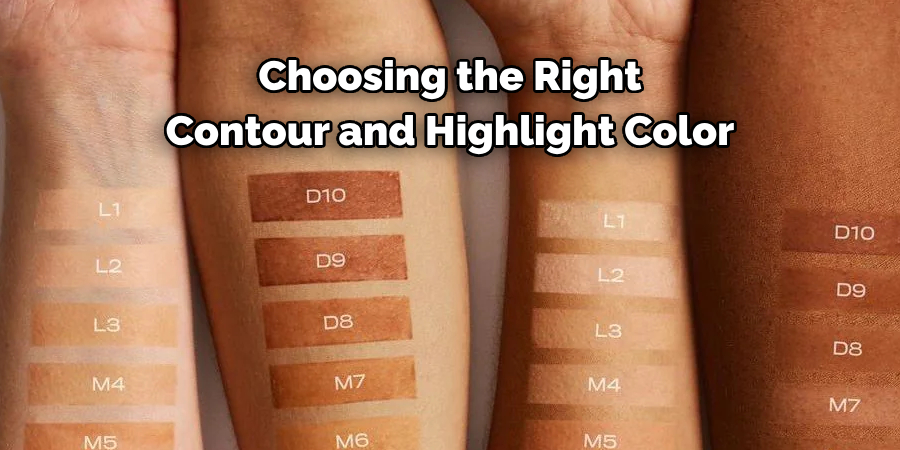 Choosing the Right 
Contour and Highlight Color