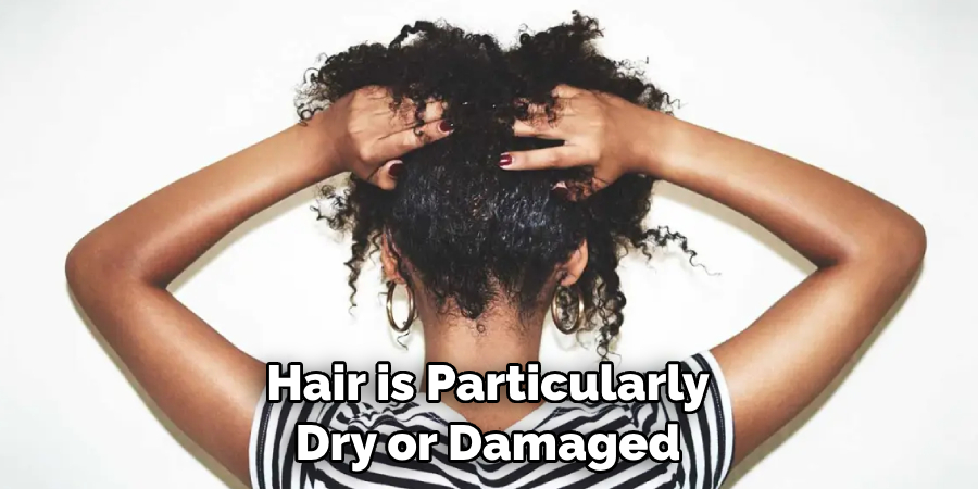 Hair is Particularly Dry or Damaged