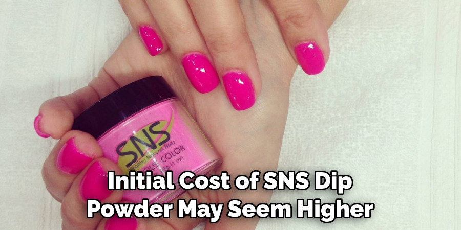 Initial Cost of SNS Dip Powder May Seem Higher