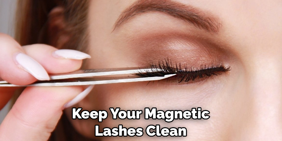 Keep Your Magnetic Lashes Clean