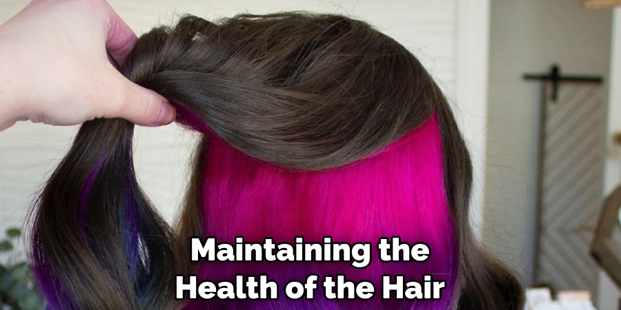 Maintaining the Health of the Hair