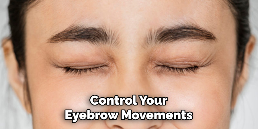 Control Your Eyebrow Movements