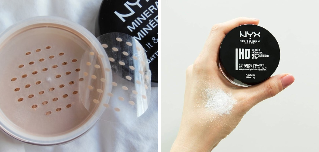 How To Open Nyx Finishing Powder