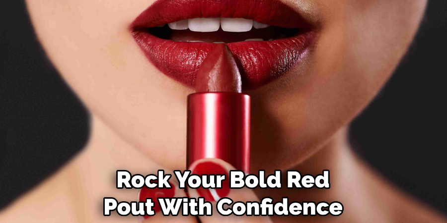 Rock Your Bold Red Pout With Confidence