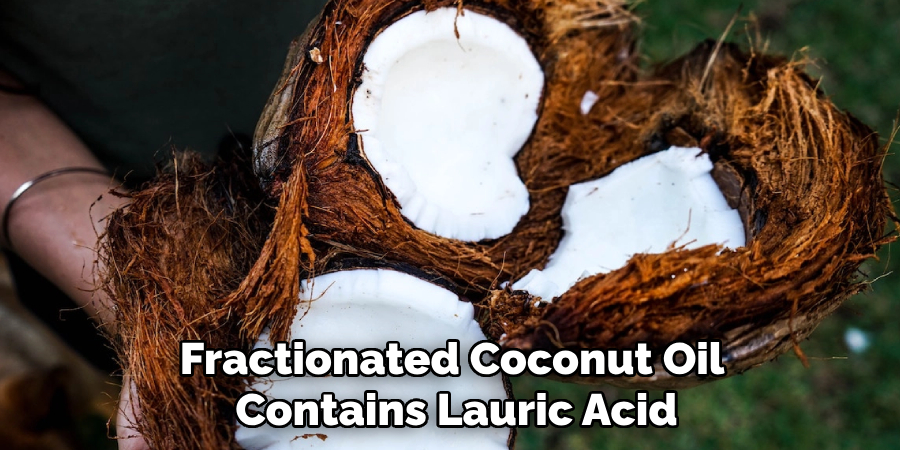 Fractionated Coconut Oil Contains Lauric Acid