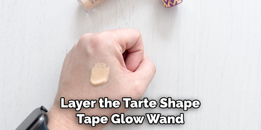 Layer the Tarte Shape Tape Glow Wand