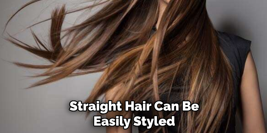 Straight Hair Can Be Easily Styled