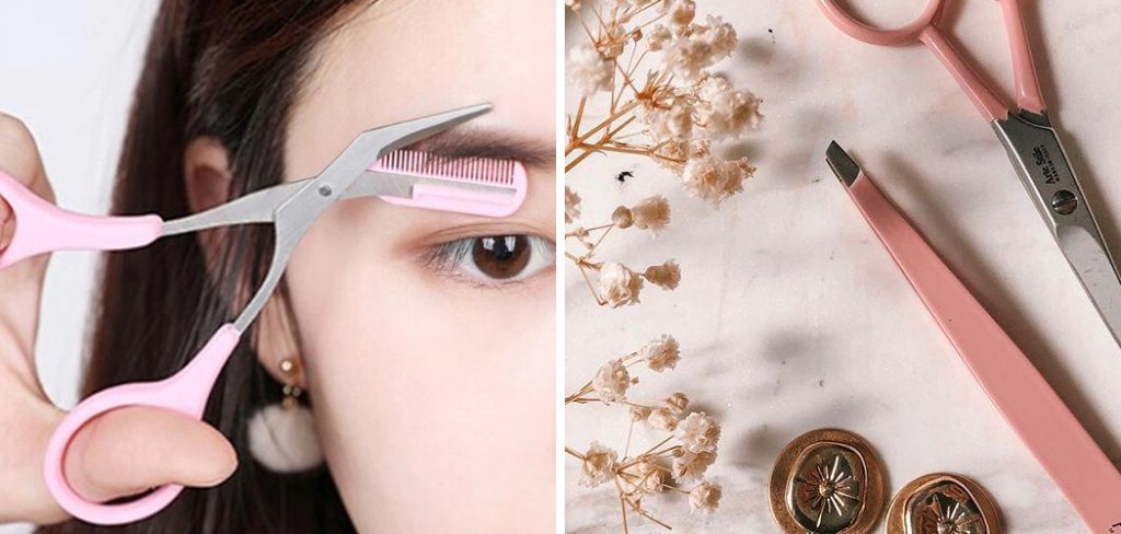 How to Use Brow Scissors