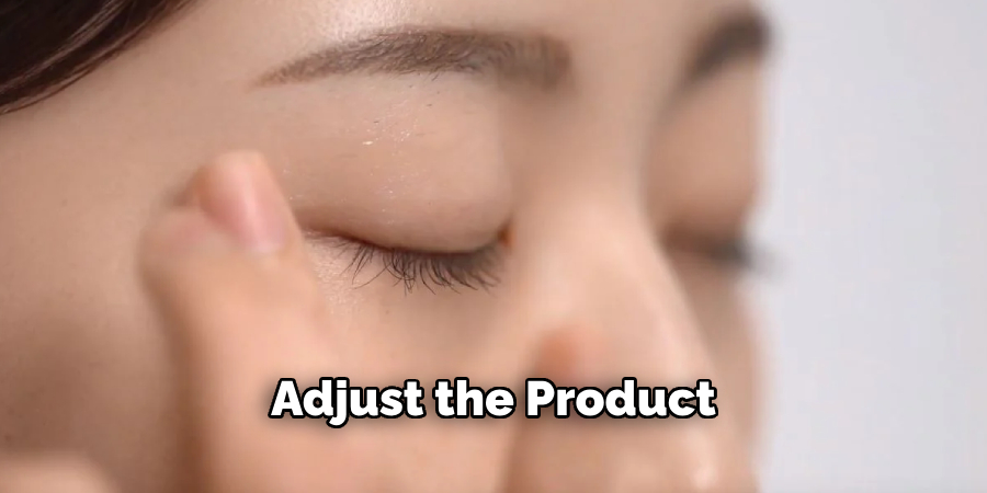 Adjust the Product 