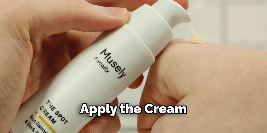 Apply the Cream