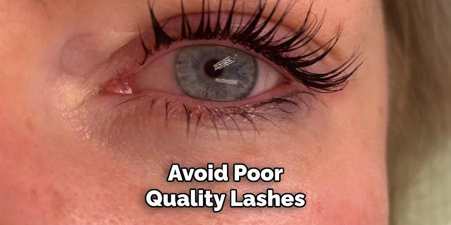 Avoid Poor Quality Lashes