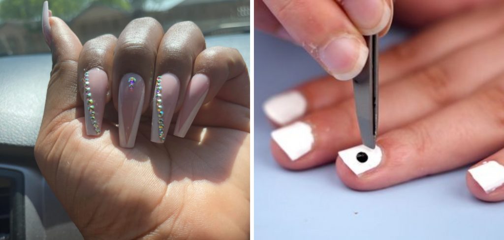 How to Keep Rhinestones From Falling Off Nails