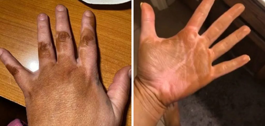 How to Remove Airbrush Tan From Hands