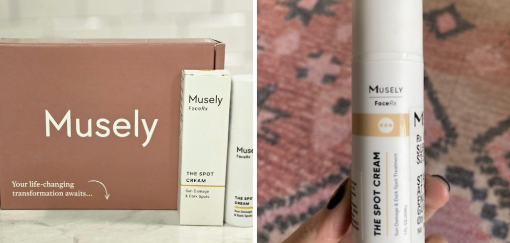 How to Use Musely Spot Cream