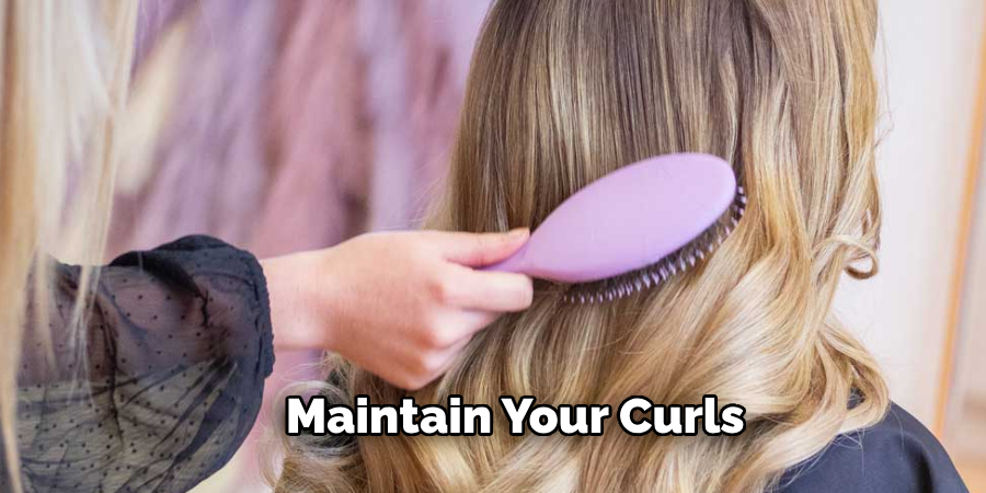 Maintain Your Curls