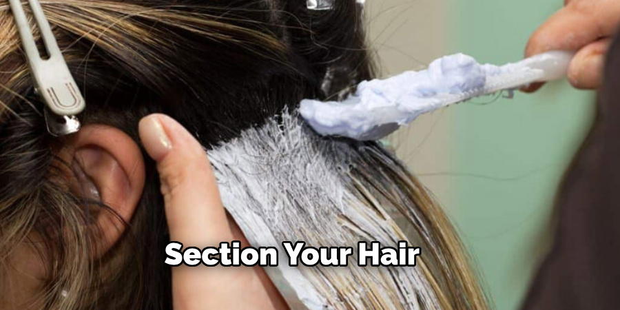 Section Your Hair