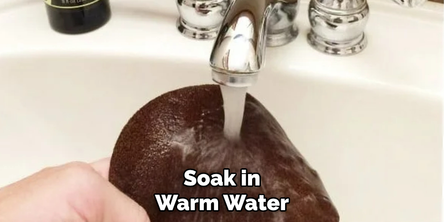 Soak in Warm Water