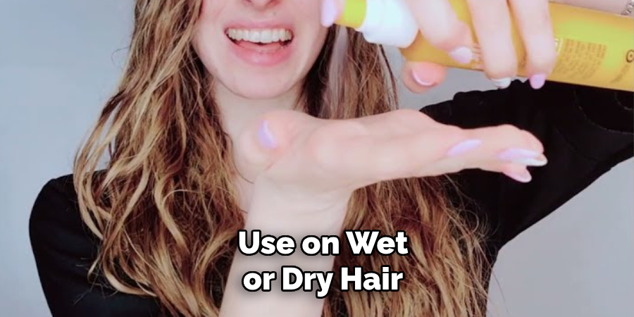 Use on Wet or Dry Hair