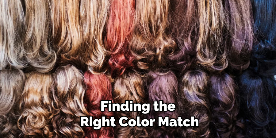 Finding the 
Right Color Match