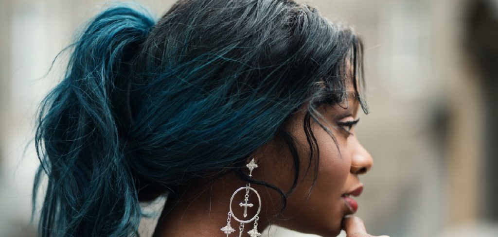 How to Achieve Blue Black Hair