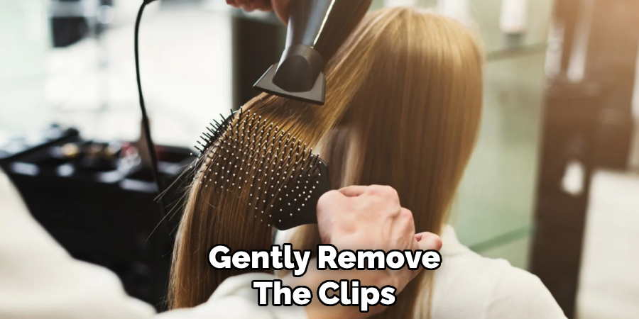 Gently Remove
The Clips