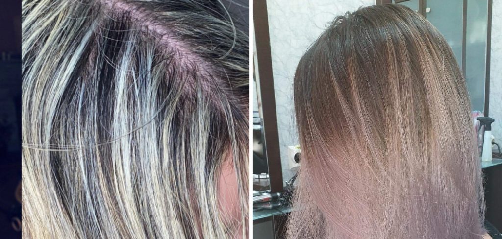 How to Get Purple Shampoo Out of Hair