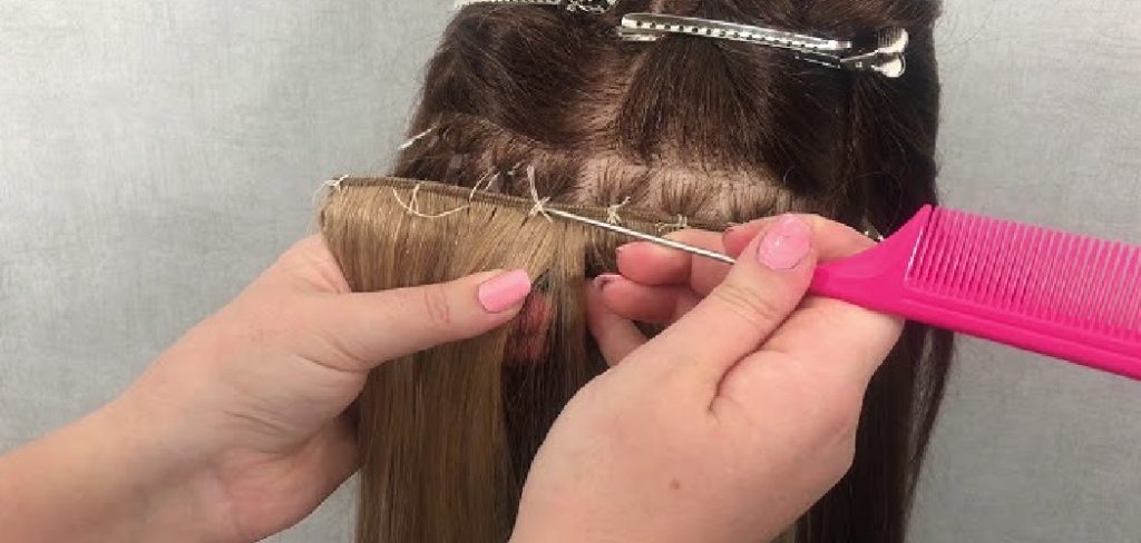 How to Remove Weft Extensions