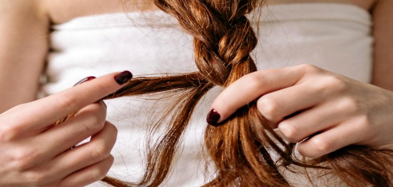 How to Tie a Braid Without a Hair Tie
