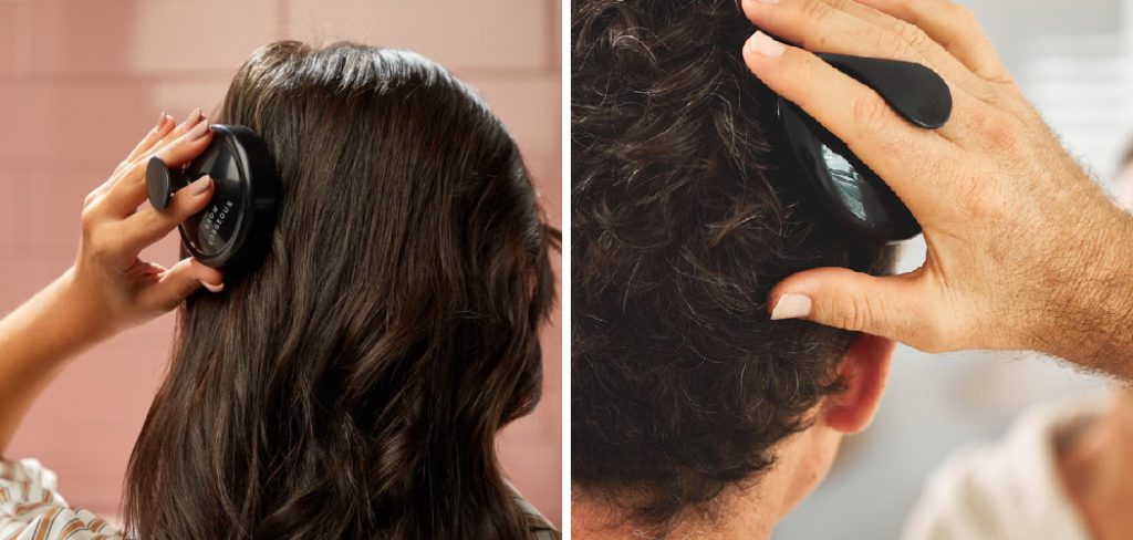 How to Use Scalp Massager on Dry Hair